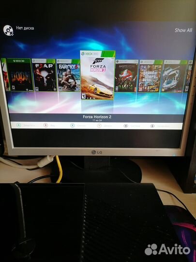 Жёсткий диск xbox 360 freeboot (320гб с играми)