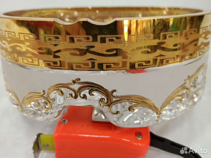 Пепельница, Bohemia, хрусталь