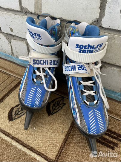 Коньки раздвижные