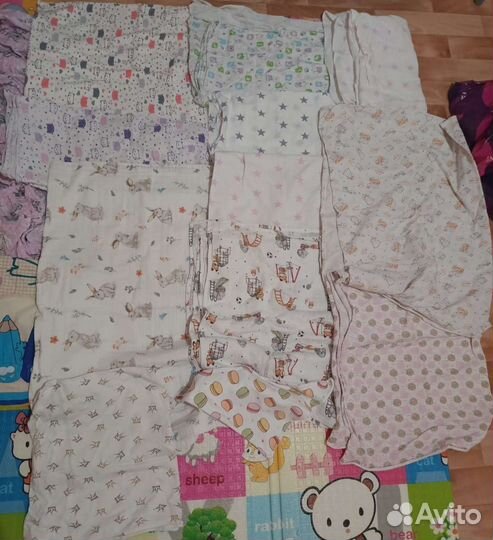 Пелёнки и одеяло пакетом