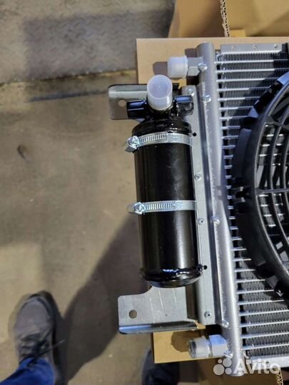 Радиатор кондиционера Газель нэкст всборе
