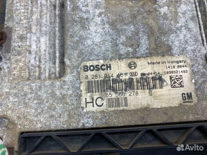 Блок управления двигателем Opel Astra H Z19DTH