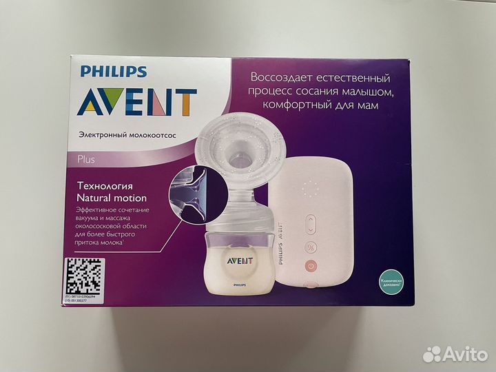 Молокоотсос электрический Philips Avent Plus