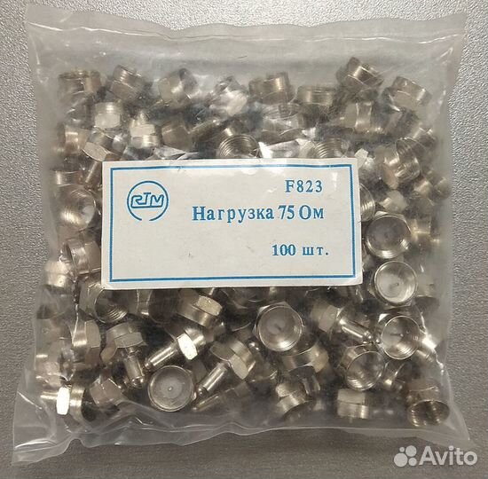 Нагрузка 75 Ом RTM F823