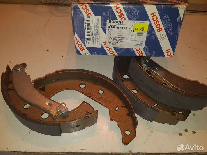 Тормозные колодки fiat albea