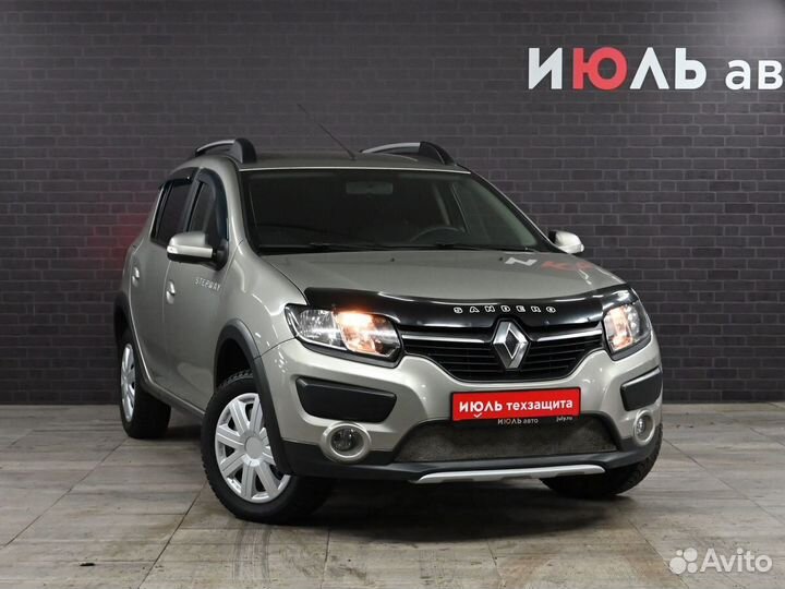 Renault Sandero Stepway 1.6 МТ, 2017, 131 289 км