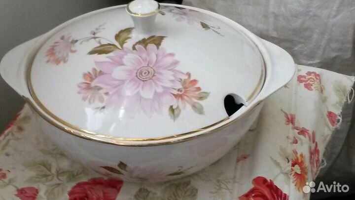 2 Суповницы фарфоровыессср