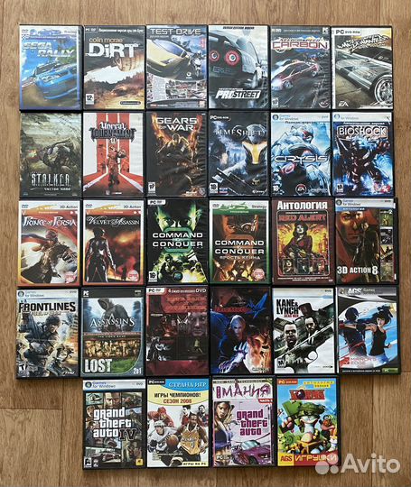 Компьютерные диски с играми для пк/PC DVD