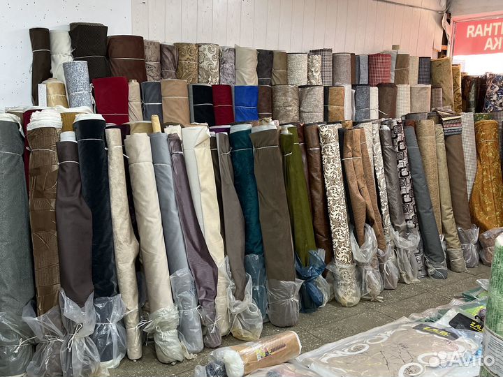 Обивочные мебельные ткани (клеенки, паралоны)