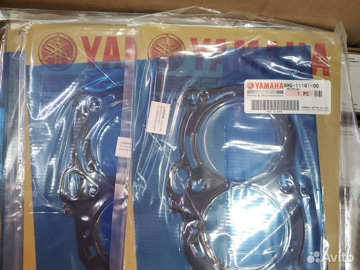 Прокладка гбц для снегохода ямаха 8hg