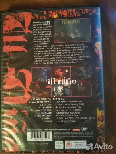 Ill Nino - Live From The Eye Of The Storm (DVD)