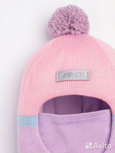 Шапка-шлем зимняя с забралом Jumbi новая 47-49
