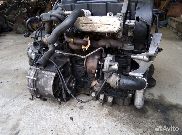 Двигатель Фольксваген Пассат Volkswagen BKP 2.0TDI