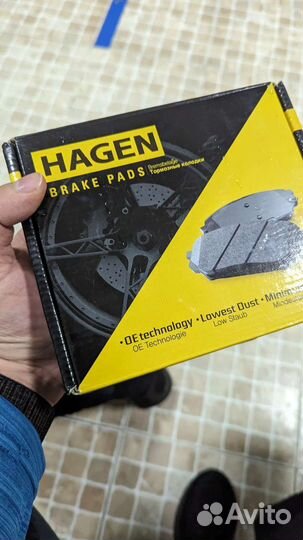 Колодки передние GP1403 Hagen Kia ceed