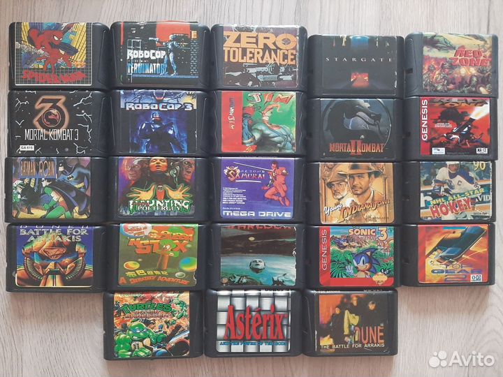 Картриджи Sega