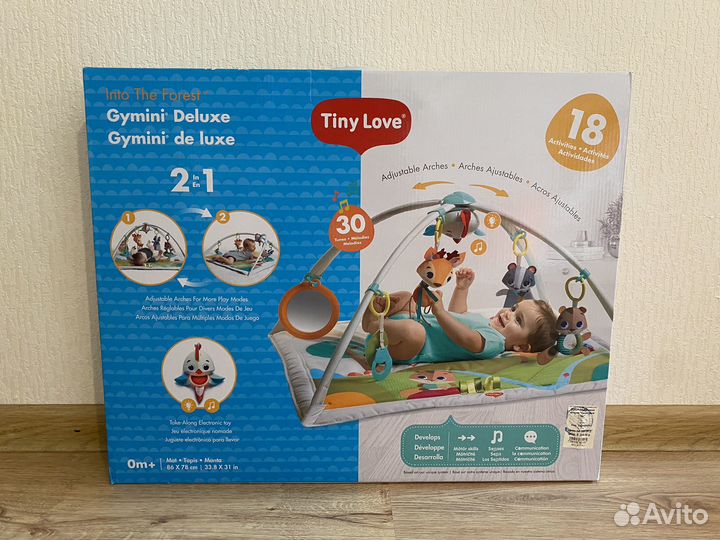 Развивающий коврик tiny love 