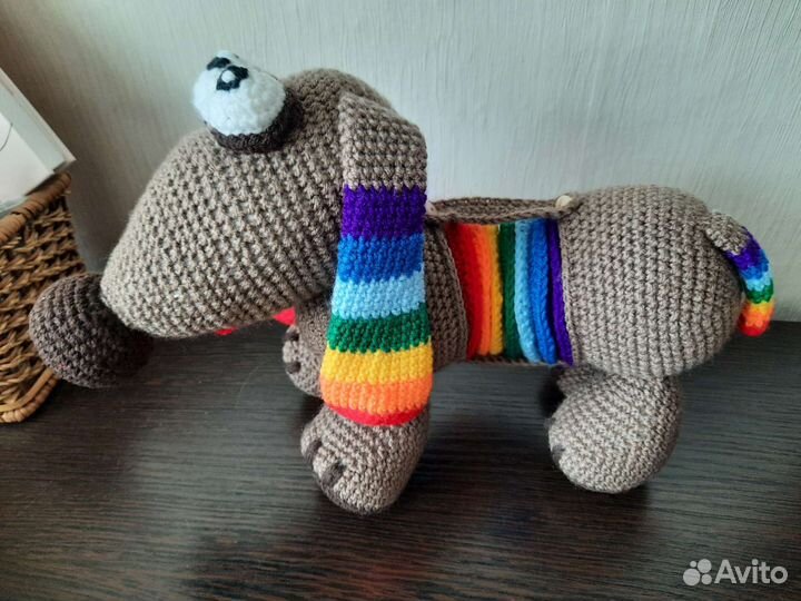 Вязаные игрушки ручной работы
