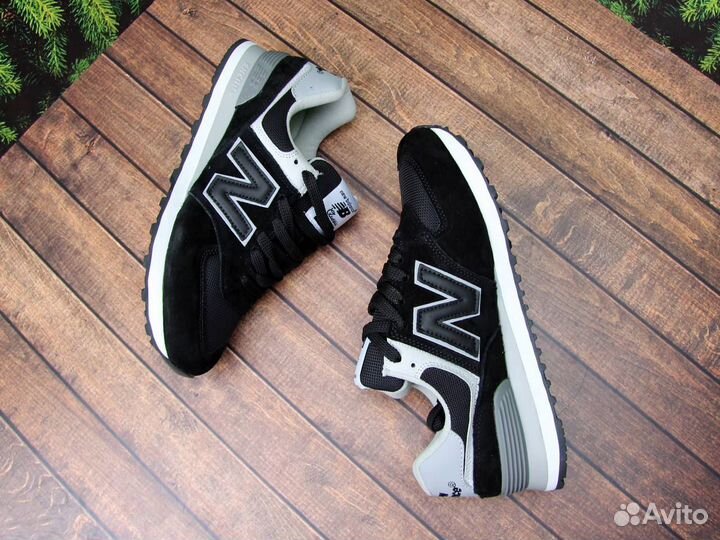 Мужские зимние кроссовки new balance 574