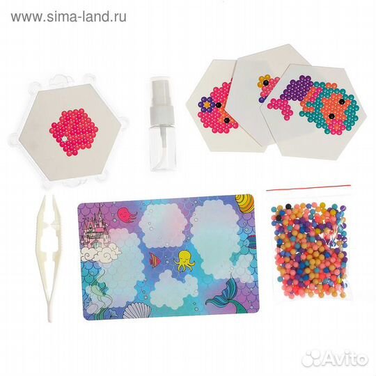 Аквамозаика с декорациями «Русалки»