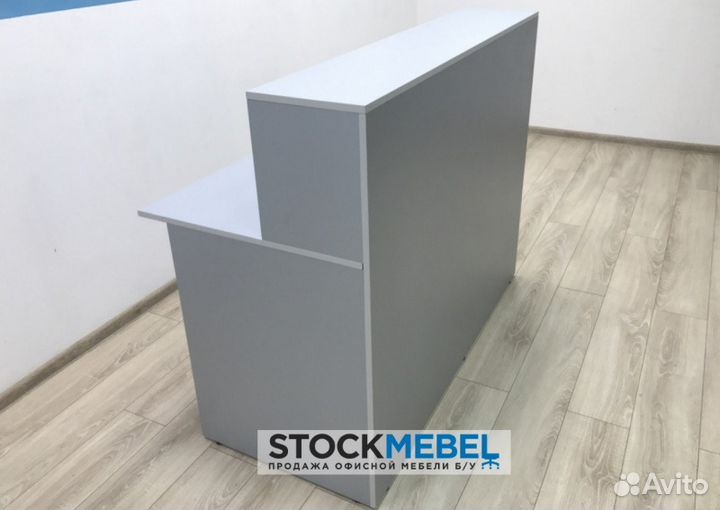 Офисная мебель. Ресепшн Эконом. Серый. Новый