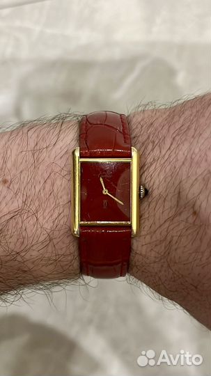 Часы Cartier tank оригинал