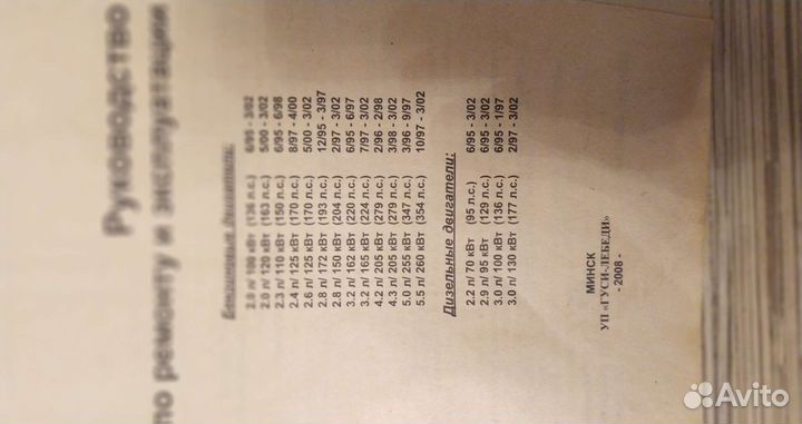 Книга по ремонту и эксплуатации автомобиля