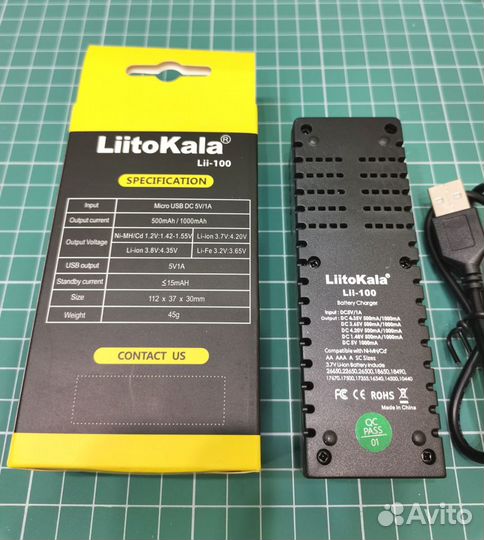 Зарядное устройство Liitokala 100/C/B
