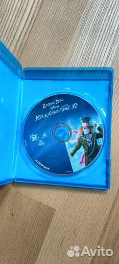 Алиса в стране чудес 3D Blu-ray