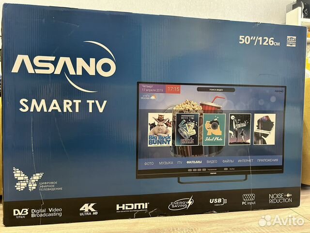 Телевизор Asano 50LU8110T 2020 LED 50'' купить в Москве | Электроника ...