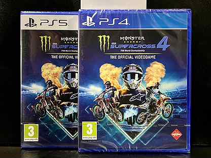 Monster Energy Supercross 4 PS4