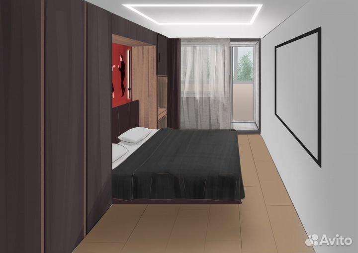 Художник дизайнер скетч