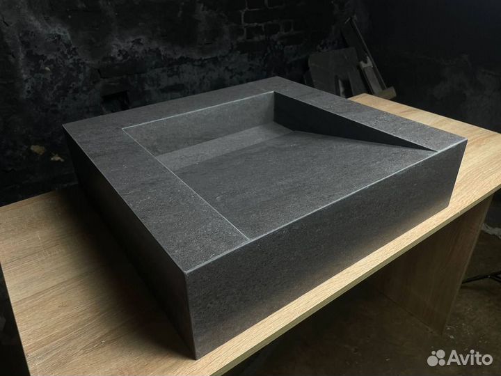 Раковина из керамогранита для ванной