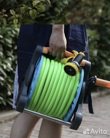 Шланг поливочный в катушке 30м