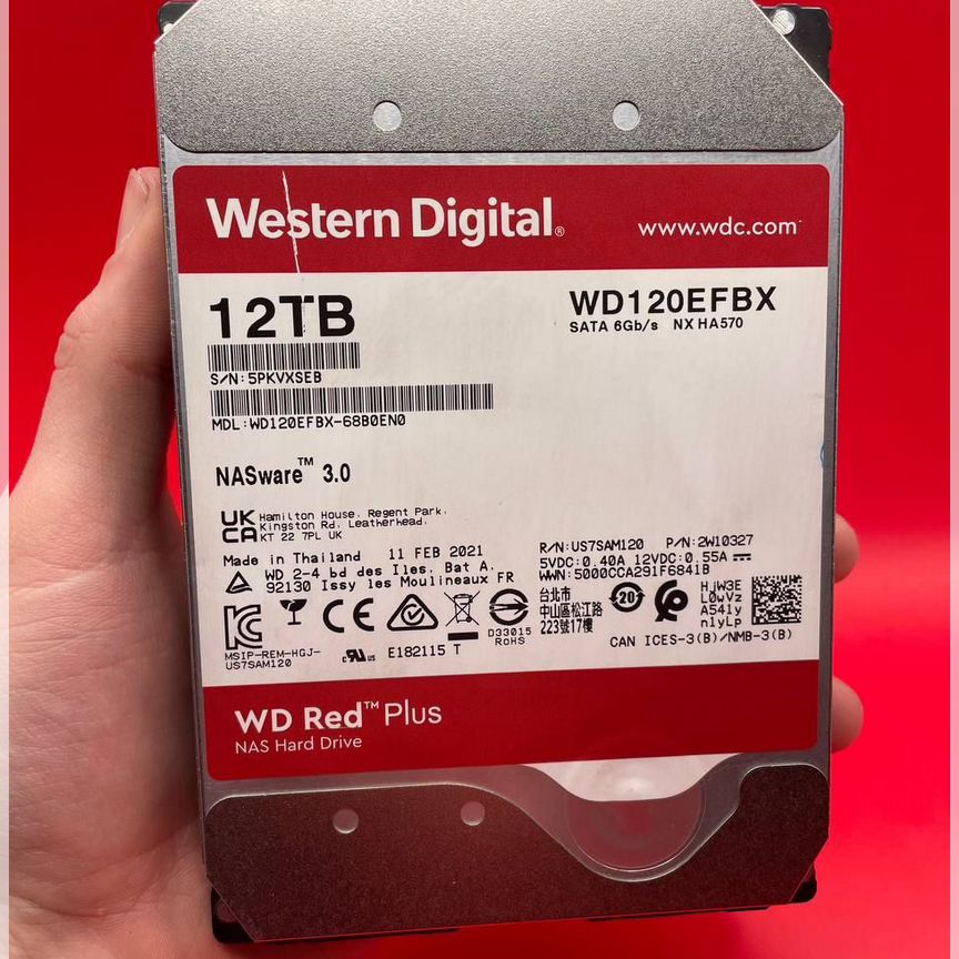 [WD120EFBX] Жесткий Диск 12тб Wd Red