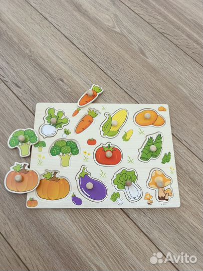 Сортер деревянный рамка-вкладыш