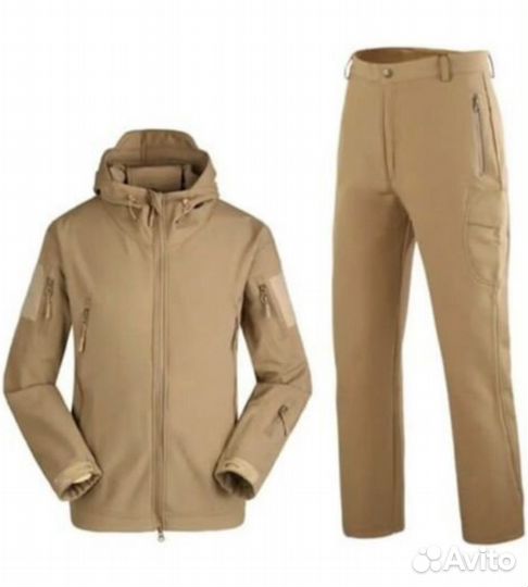 Тактический демисизонный костюм Softshell