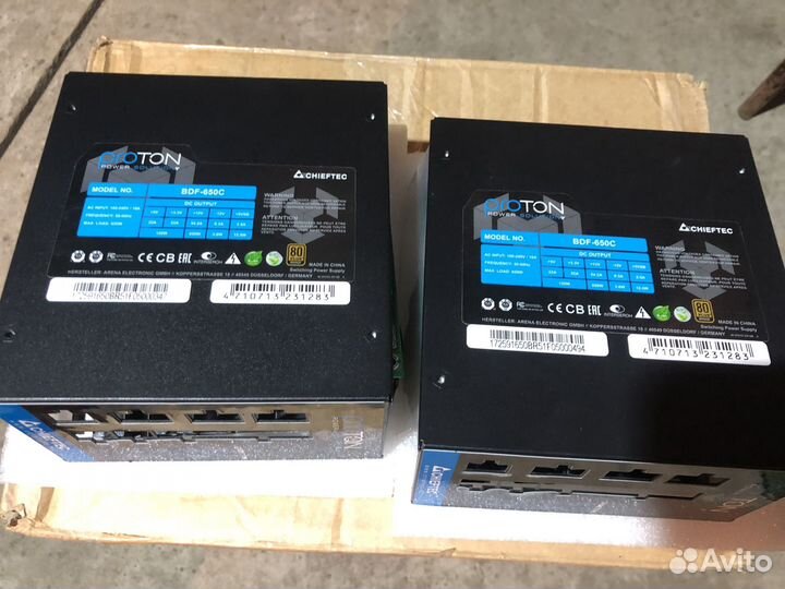 Нерабочий бп chieftec BDF-650C