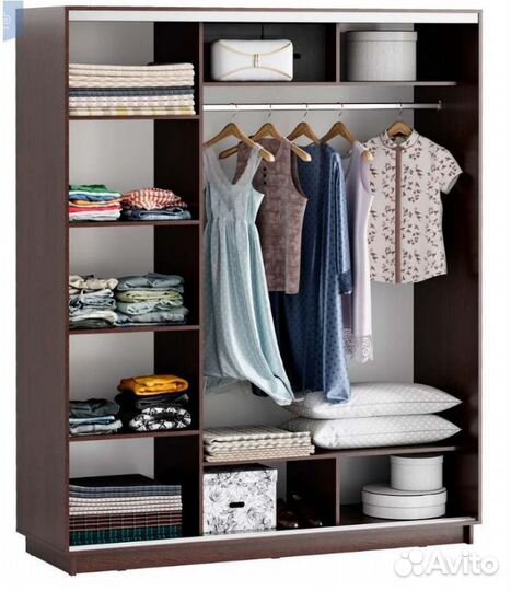 Шкаф-купе Симпл 3-дверный