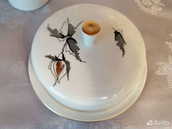 Сервиз кофейный винтаж 