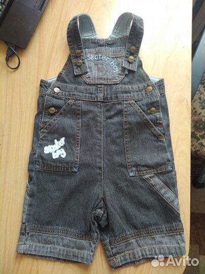 Комбез джинсовый