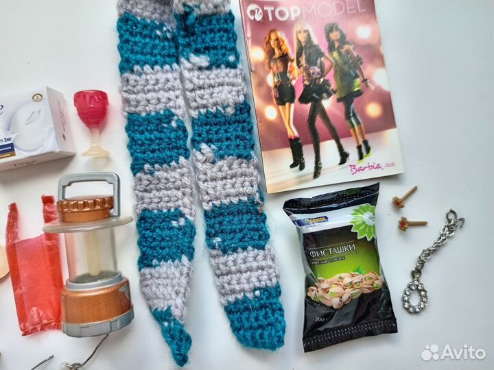 Лот миниатюра для кукол Барби 1/6