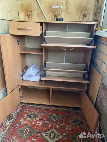 Обувница в прихожую закрытая бу