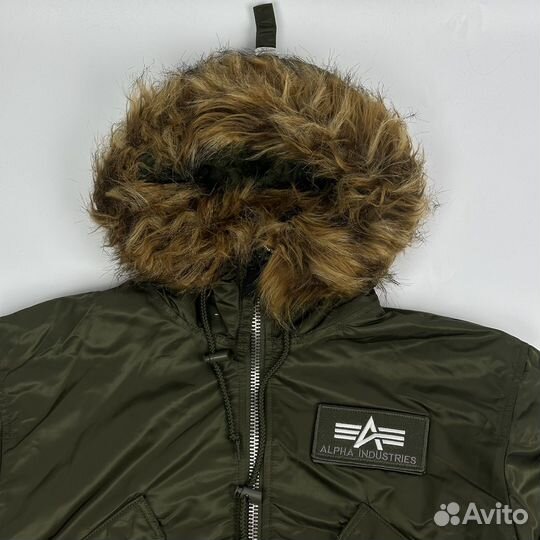 Fur бомьер Alpha Industries CWU-45 Hood bomber