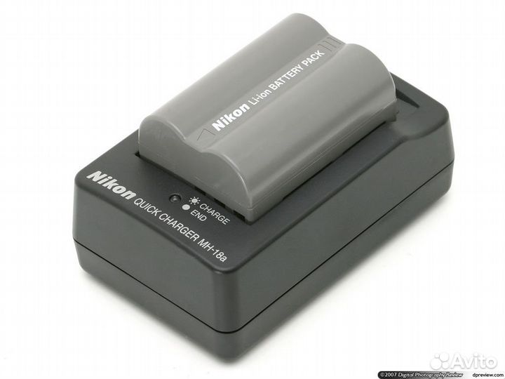 Зарядное устройство для фотоаппарата Nikon MH-18a