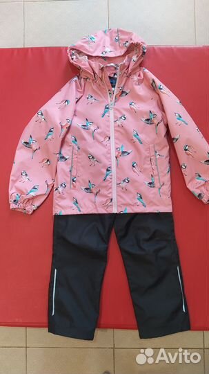 Комплект ветровочный 128 куртка+брюки