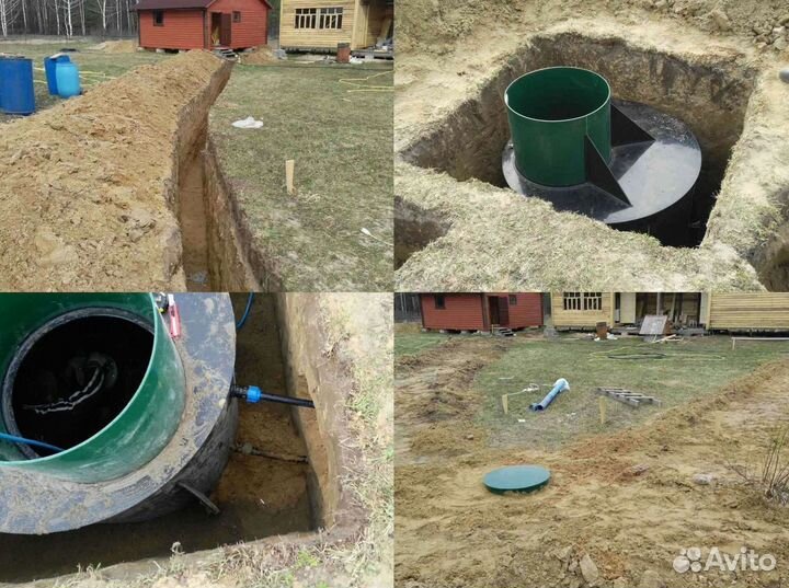 Септик для дома и дачи. Установка под ключ