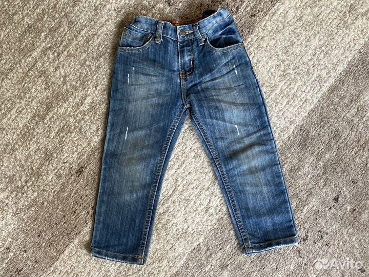 Джинсы на мальчика 24-36 мес