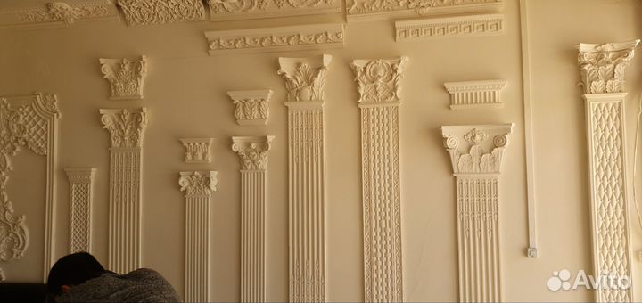 Лепка гипсовая