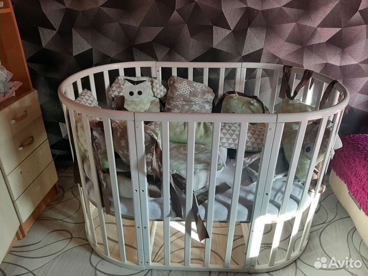 Детская кроватка трансформер