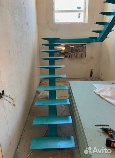 Лестничный каркас под ключ